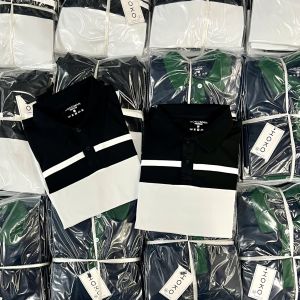 Áo thun nam nữ cổ trụ phối họa tiết đẹp chất thời trang vải coton co dãn 4 chiều hàng cao cấpp chuẩn LinhCon Shop