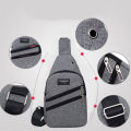 koreafashionshop(KR1211) กระเป๋าคาดอกผู้ชายแฟชั่นสุดเท่ คาดอก-คาดเอว. 