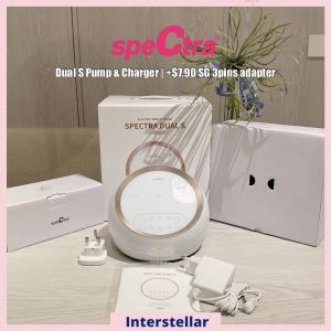 🚀SAME DAY Shipping out | Original Charger | Spectra DUAL S Breast Pump size | Hospital Grade
