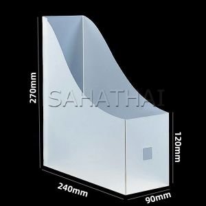 SH.Thai กล่องใส่นิตยสารกล่องใส่เอกสารที่ใส่แฟ้มเอกสารแบบพับประกอบ  file rack