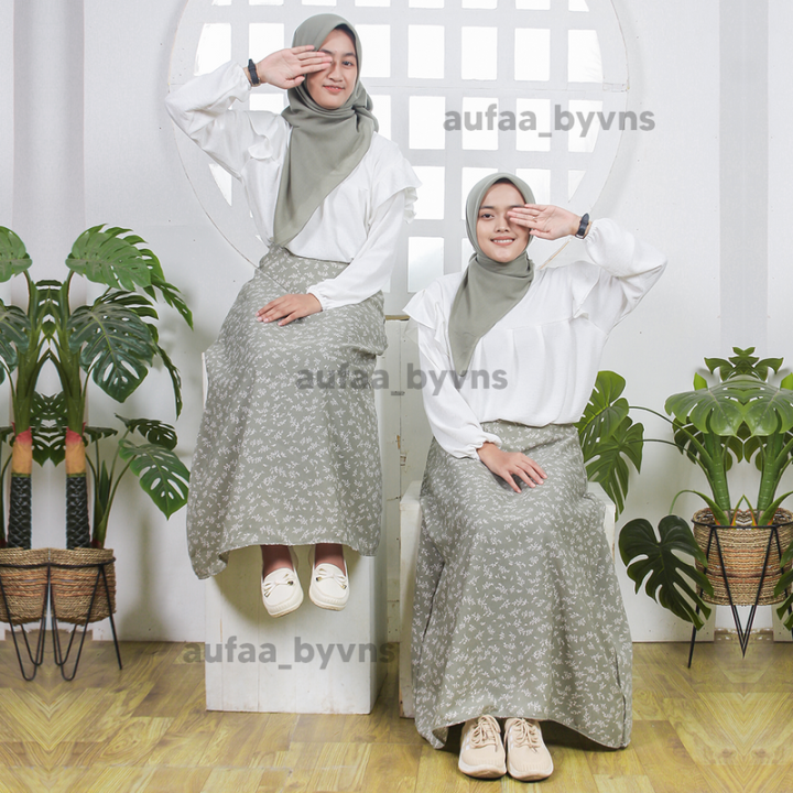 ROK FLORAL SKIRT JUMBO BB 90 ROK MIDI SKIRT MAXI A LINE SKIRT