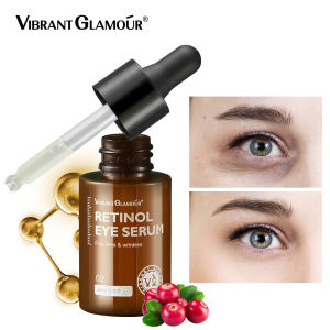 VIBRANT GLAMOUR Retinol Eye Serum Firming Collagen Anti-Aging Eye Cream For Puffy Bags Dark Spots Fine Lines