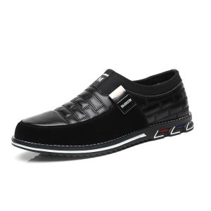 IELGY Mens casual leather shoes