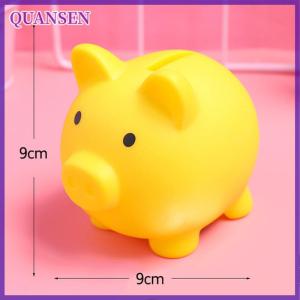 QUANSEN Small Piggy Bank Money Boxes Home Decor Money Saving Box Children Piggy