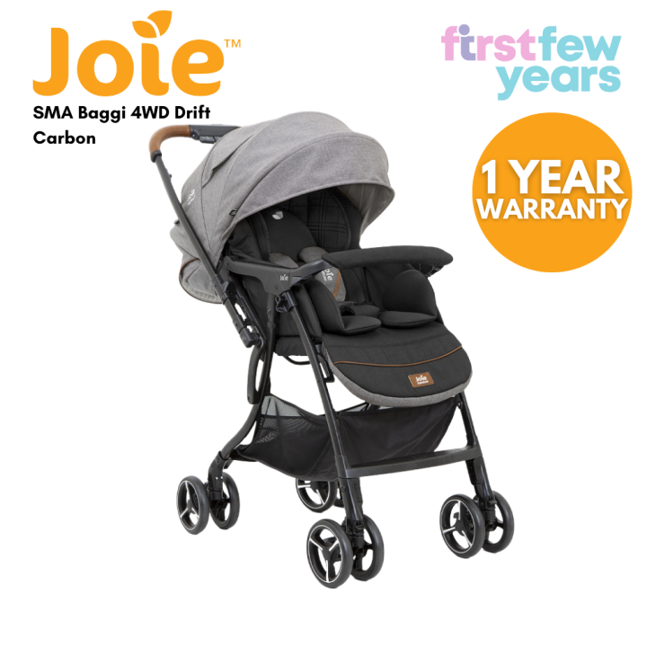 Joie SMA Baggi 4WD Flex Drift Signature Stroller (3 Colours