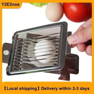 【Local shipping】 Egg Cutter Stainless Steel Egg Slicer Strawberry Slicer Cutter Tomato Slicer
