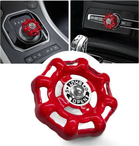 EKLEVA Car Rotary Knob Shift Knob Button Center Console Button Switch Multimedia Control Knob Handwheel valve Button Switch