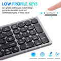 314JOMAA PortableFolding Keyboard Foldable Wireless Bluetooth keyboard with Numeric Keypad for Windows ,Android, IOS Tablet ipad Phone. 