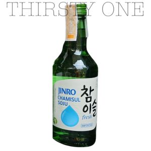 JINRO SOJU GLASS BOTTLE 360ML