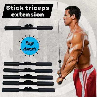 STICK TRICEPS ENOMONIS VERSION GRIP BAR PULL DOWN STICK LATIHAN OTOT TRICEPS ALAT FITNESS ALAT GYM RUMAHAN TRICEPS PULL DOWN