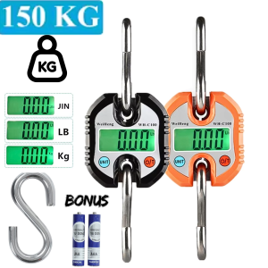 COD WeiHeng Timbangan Gantung Tas Koper  Digital Scale 150kg 0.05-0.1kg - WH-C100