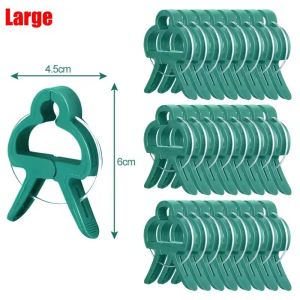 40Pcs Plant Fixed Clips Reusable Greenhouse Bracket forFixing Stems of Flower Vine Vegetables Tomatoes Fastener Garden Supplies