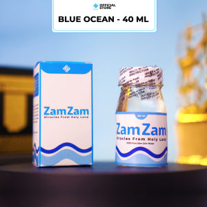 [BLUE OCEAN] - ZAM ZAM 40 ML - AIR ZAM ZAM MEKKAH AL MUKKAROMAH