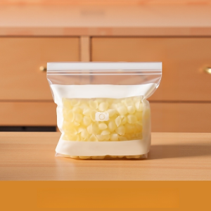 Long Thick Double Rib Fresh-keeping Sealed Bag With Double Zipper Food Grade Packaging Sealed Bags Refrigerator Storage Bag