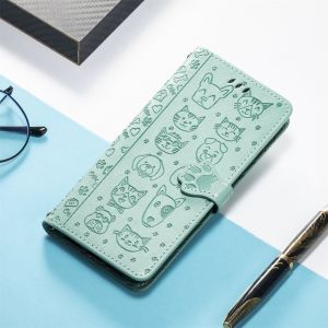 เคสโทรศัพท์แบบฝาพับหนังหรูสำหรับ Huawei Honor X8B X8 X6 4G 5G 2023เคสสุนัขแมวน่ารักช่องใส่การ์ดทนต่อแรงสั่นเคสฝาหลังแบบนิ่ม