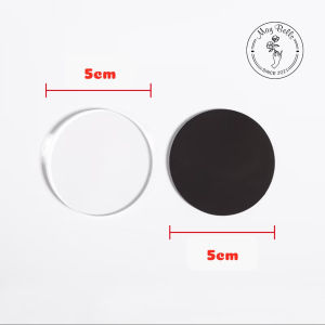 Combo 5 Miếng Nam Châm Dán Tủ Lạnh Acrylic DIY Trong Suốt Làm Đồ Handmade Giáo Cụ Giáo Viên Mầm Non