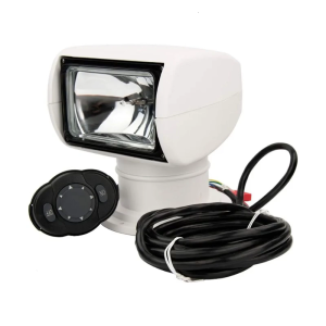 Portable 12V 24V 100W Spotlight with 2500 Lumens Brightness for Marine Yachts Water Activities Use Night Navigation