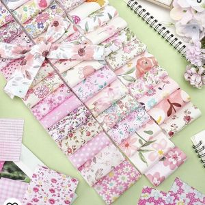 ZG285 20pcs สร้างสรรค์และสร้างสรรค์ ผ้าฝ้ายหัตถกรรมผ้า สีสันสดใส งานฝีมือดีไอวาย ผ้าพิมพ์ลายดอกไม้ รูปแบบที่แตกต่างกัน ดอกไม้วินเทจ ผ้าเย็บปะติดปะต่อกัน อุปกรณ์เสริมทำมือ