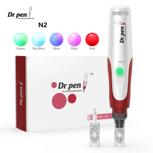 Dr.Pen N2 Microneedling Stamp Derma Pen Wired / Wireless Electric MTS Mesotherapy Tattoo Machine Skin Care Beard Hair Re-Growth Home Use Facial Beauty Tool