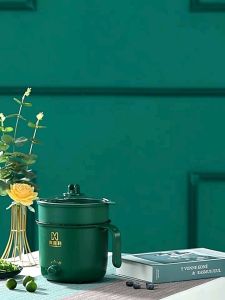 Nồi lẩu mini 2 tầng đa năng nồi lẩu điện lõi vân đá chống dính