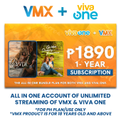 VMX + Viva One Bundle Plan 1890 (1 Year)