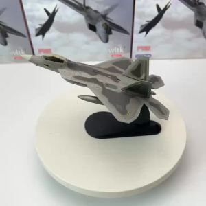 1:100 1/100 Scale US Lockheed Martin F-22 F22 Raptor Fighter Plane Diecast Metal Airplane Aircraft Model Children Gift Toy
