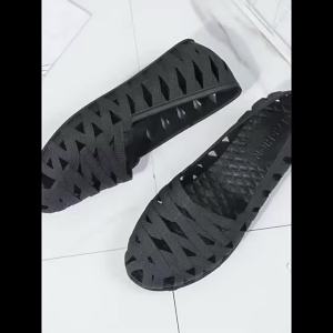 [Free Shipping] New Summer Rhinestone Breathable Womens Mesh Shoes Flat Nurse Shoes Moms Square Dance Clogs