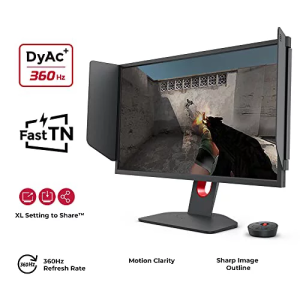 Màn hình gaming Esports ZOWIE TN 360Hz DyAc⁺™ 24.5 Inch 0.1ms | XL2566K / SP006063 - Hàng Chính Hãng mới 100%