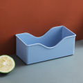Square Wheat Fiber Saucer Plate Deep Dishes with Base Holder Fruit Salad Appetizer Dessert Unbreakable Dishware Tableware. 