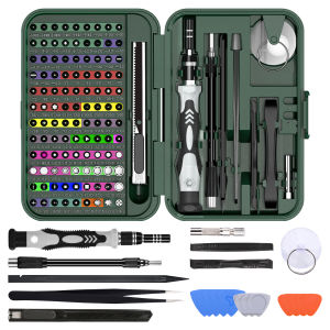 Brifit 132 In 1 Precision Screwdriver Set Mobile phone repair tool set magnetic screwdriver coloured batch head type classification for mobile phone PC computer disassembly repair hand tool set