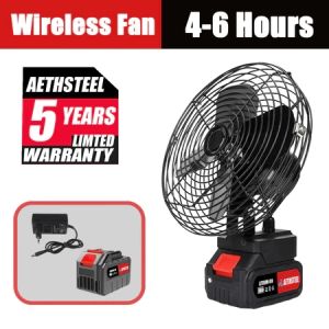 Cordless Fan 40000MAH 8 inch Rechargeable Fan - 90°~135° Adjustable angle High Power Desk Fan