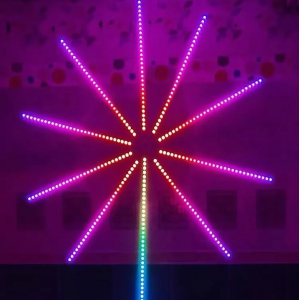 Bluetooth Smart Fireworks LED Light Outdoor LED Sparkler Lights LED Fireworks Sparkler Lights Outdoor