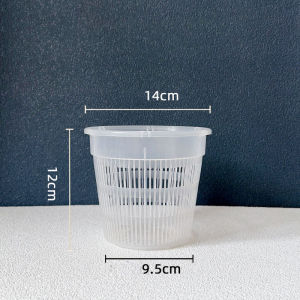 [Alex Do] Hot Sale 11 14cm Mesh Pot Root Control Transparent Flowerpot For Orchid Flower Breathable Growth Container Garden Plastic Flower Pot