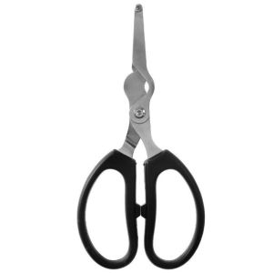 MUQZI Stainless Steel Crayfish Scissor Non-slip Handle Professional Shrimp Back Cutter Creative Labor-saving Lobster Scissor Seafood Market