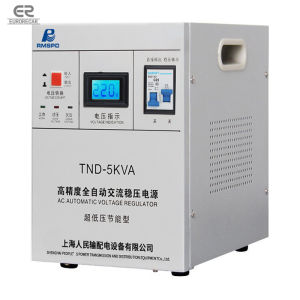 UEK TND-5KVA 5000W Automatic Voltage Regulator Servo Motor Type 5KVA Time Delay Power On