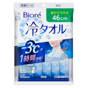 Biore Cool Refreshing Body Sheet Wipes 20s- Unscented/ Peach/ Floral Cool wipes/ Cool Sheets Made in Japan