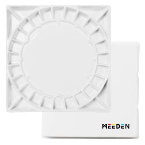 MEEDEN Large Ceramic Watercolor Palette with Plastic Cover Porcelain Paint Palette for Watercolor Painting with Lid Mixing Paint12-3/5-Inch - White