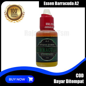 Essen Barracuda A-2 Aroma Amis Wangi - Essen Oplosan Khusus Ikan Mas Essen Ikan Mas Paling Bagus yang Cocok untuk Umpan Ikan Mas Harian Atau Galatama - Essen Barracuda A2 Khusus Ikan Mas - Essen Segala Umpan - Essen Ikan Mas Paling Gacor - Essen Mas