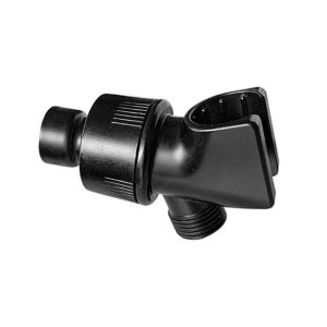 Shower Head Holder Easy to Install Anti-slip Silver Color Universal Handheld Shower Head Bracket for Bathroom Shower Arm Bracket Bathroom Shower Connector Adjustable Shower Arm Adapter Elbow Joint Shower Head Holder Arm Mounted Socket