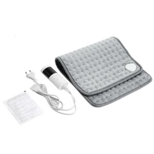 Electric Heated Blanket Adjustable Temperature Heating Pad with 9 Heat Setting and Overheat Protections for Winter Warm