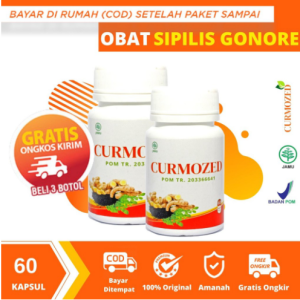 Curmozed 60 kapsul Bpom Mengobati Gonore Sipilis Kencing nanah Raja singa Kencing Sakit