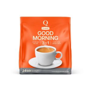 Cà phê sữa Goodmorning hòa tan 3in1 (20gr x túi 24 gói) - Trần Quang