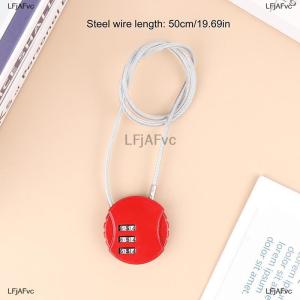[COD] LFjAFvc 13 20 50cm Wire Rope Digit Padlock Password Code Security Lock Smart Combination Lock For Motorcycle Helmet Lock Wire Rope