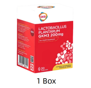 GKB Lactobacillus Plantarum GKM3 | Membantu Menyokong Pengurusan Berat Kesihatan Usus | Halal KKM | Caring Pharmacy | Probiotics | 200mg x30 Sachets