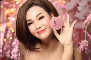 GRID SOLUTION CC CUSHION SPF50+ PA+++ ตลับสี Rose Gold คุชชั่น เนื้อมูก สูตรน้ำแร่ จากเกาหลี - ตัวเรียนใหม่ประสบการณ์สุขภาพ