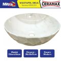 Ceramax Wastafel Atas Meja Savana H310C03 Coklat. 