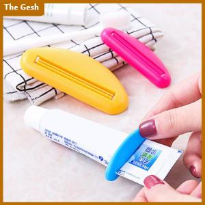 [The Gesh] Toothpaste Squeezer Manual Squeezed Toothpaste Tube Clips Multifunction Facial Cleanser Dispenser Squeezer Bathroom Accessories
