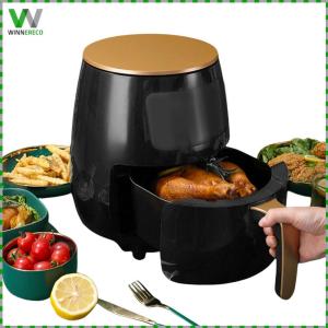 6L Touch Screen Oven Multifunctional Electric Oilless Cooker Automatic Digital Air Fryer Large Capacity for Home Kitchen