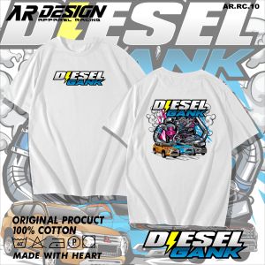 Kaos Gank Diesel - Baju Distro Pria DIESEL GANK T-Shirt Diesel Gank Otomotif Cutton Combed AR-10