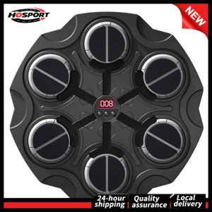 【Free Shipping】 Smart Kids Electronic Boxing Target with Music and Light for Home Use Decompression and Fitness Training